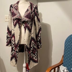 Sun and shadow Knit cardigan, pre loved, size small